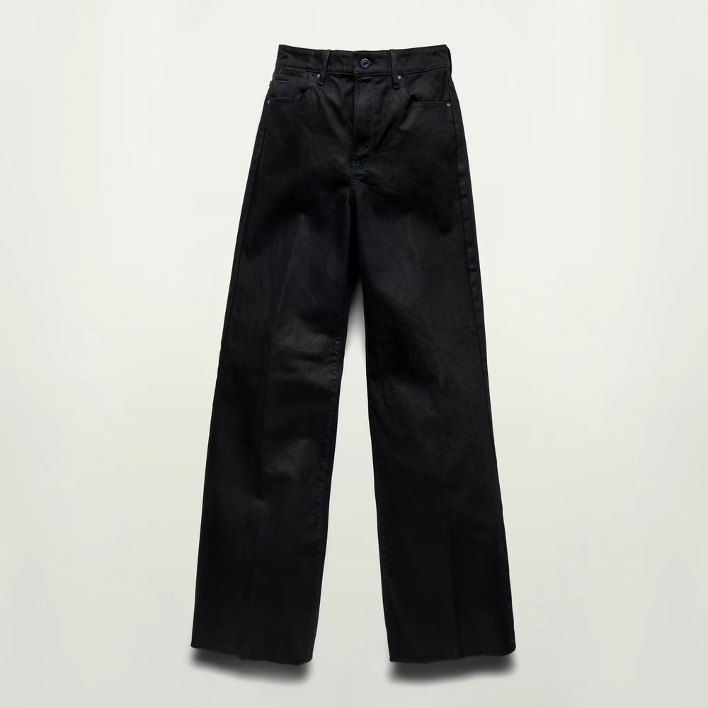 G-Star RAW Deck Ultra High Rise Wide Leg Denim Pants